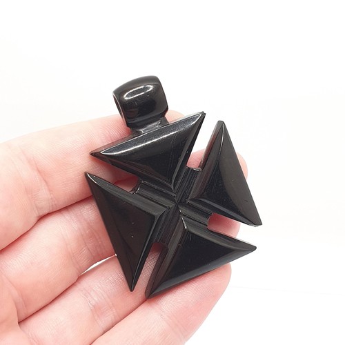 Antique victorian whitby jet - antique,