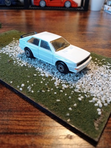Matchbox white 1982 audi - matchbox,