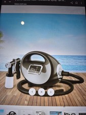 Alba. Professional Spray Tan Machine Black Sunless Tanning Gun Kit HVLP System