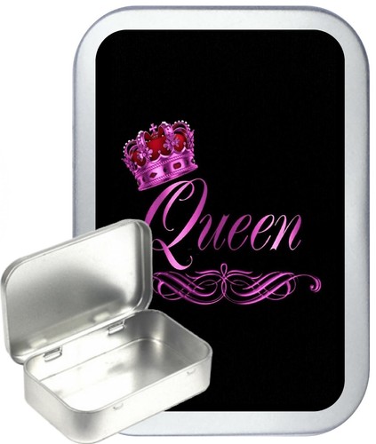 Queen silver hinged - queen,