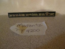 Marantz TT 4200 Badge Emblem