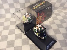 1/8 MINICHAMPS MODEL AGV HELMET ROSSI 2016 MOTO GP MISANO 398 160096