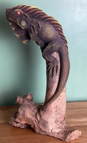 Large wooden model of - wooden,
