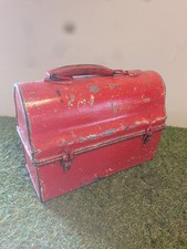 Vintage Industrial Metal Domed