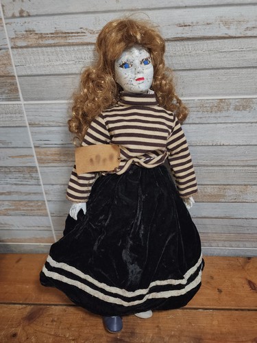 Halloween scary porcelain - porcelain, doll