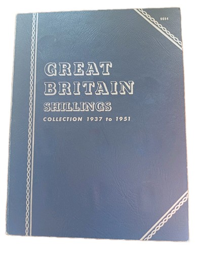 Empty whitman folder shillings - empty,