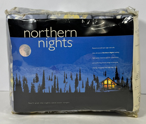 Northern nights flannel sheet - northern,