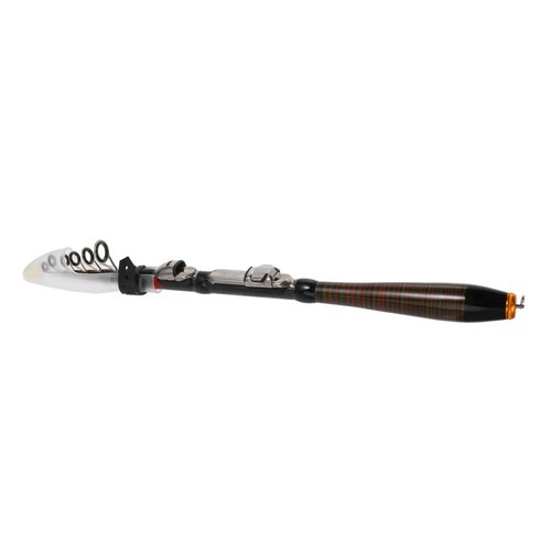Carbon retractable fishing rod - carbon,