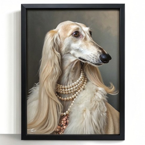 Saluki aristocrat lady elegant - saluki,