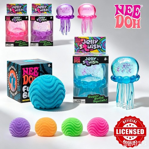 Needoh fuzz ball - needoh, squishy