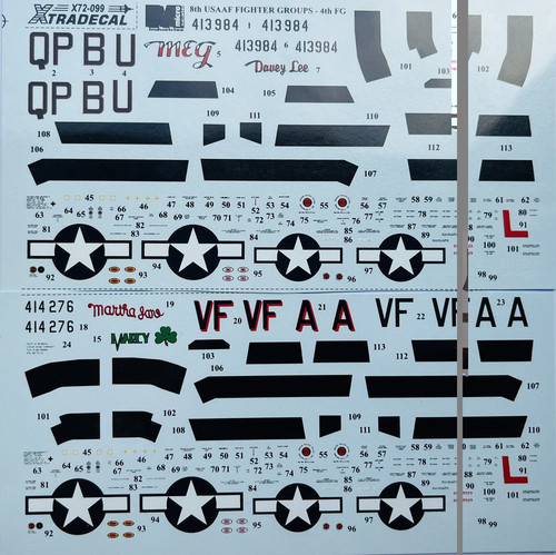 Decals 51d from - p-51d's,