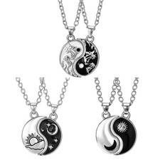 Yin Yang Necklace Matching for
