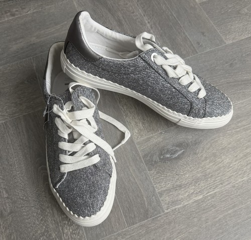 Next silver glitter flat - silver,