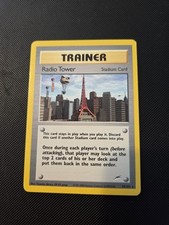 Pokemon Card - Radio Tower 95/105 Non Holo Rare Neo Destiny WOTC - Excellent 