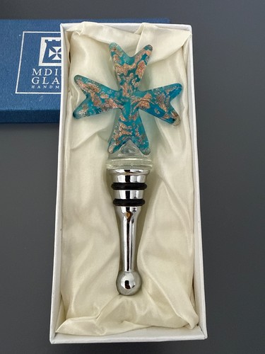 Mdina glass bottle - mdina,