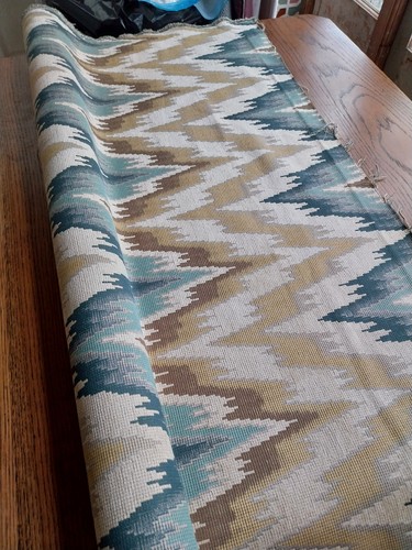 Ikat style upholstery - ikat,
