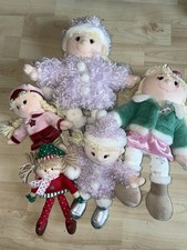5x Tesco chilly & Friends Emily Plushies - mixed sizes, collectible 