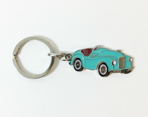 Austin j40 enamel keyring - keyring,