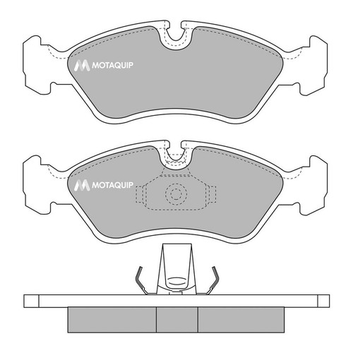 Brake pads set - set, vauxhall
