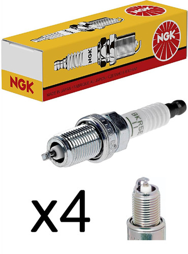 Spark plug ngk 2412 bp7es - 4x,