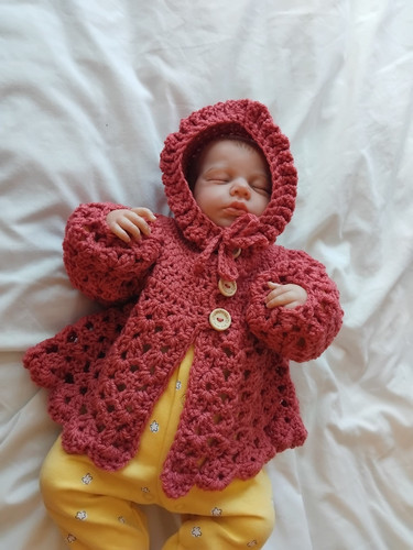 Newborn baby girls crochet - newborn,