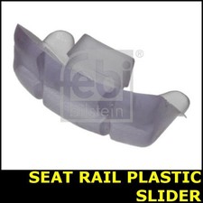 Seat rail plastic slider front - rail,