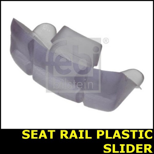 Seat rail plastic slider front - plastic,