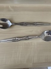  Carrol Boyes Salad Servers - Spoon & Fork