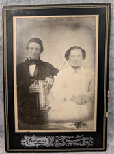 Antique Man & Woman Cabinet