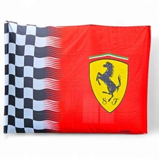 Official Ferrari F1 Flag 1999 150x200cm Vintage Scuderia Chequered VGC Huge!