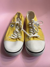 Crocs Men's Hover Lace-Up Tennis Shoes Yellow Men's Size 11