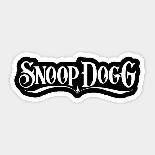Classic white snoop dogg logo - classic,