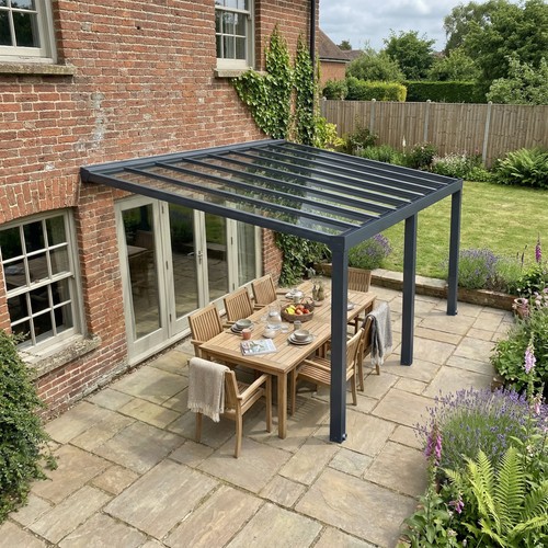 Lean veranda pergola - lean, to