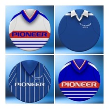 Ipswich Town Circular Glass