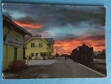 Postcard - Norge Hell Station - Evening mood 