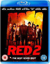 Red 2 Blu-ray (2013) Bruce Willis, Parisot (DIR) cert 12 FREE Shipping, Save £s