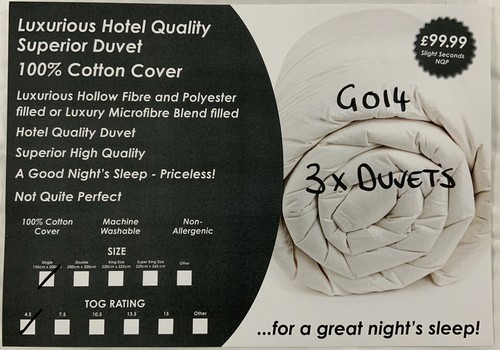 Job lot single - of, duvets