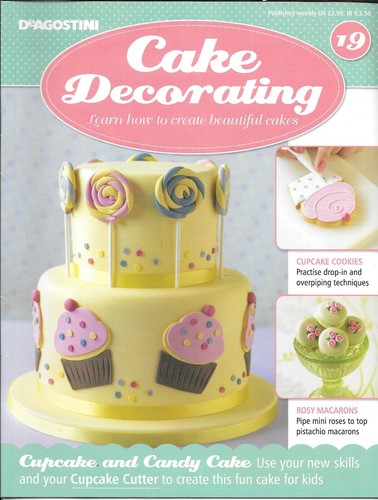 Deagostini cake decorating - cake,