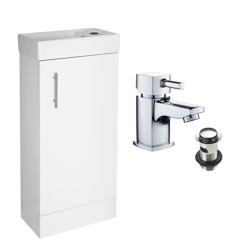 Compact bathroom vanity unit - compact,