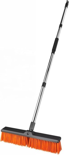 Heavy duty push - broom, garden
