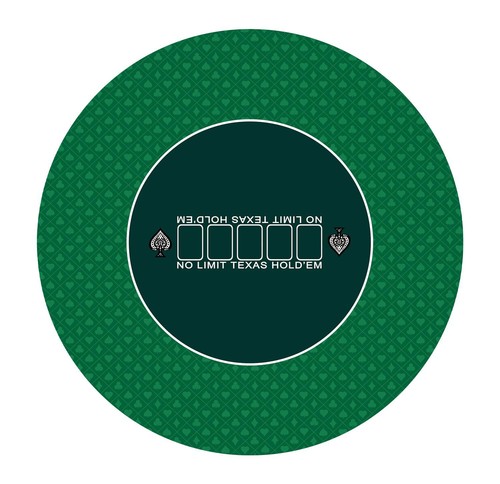 Nuveti round poker mat - nuveti,
