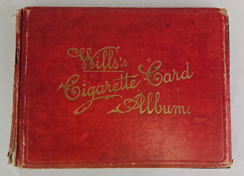 Wills cigarette card album - wills's,