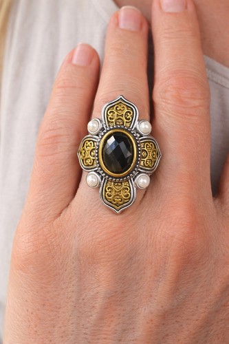 Vintage cocktail ring - vintage,