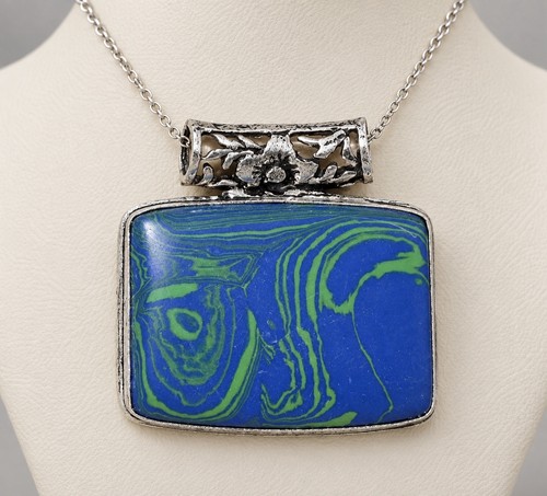 Mixed azurite malachite - mixed, azurite–malachite
