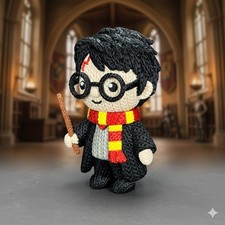 Harry Potter Knitted Design 3d