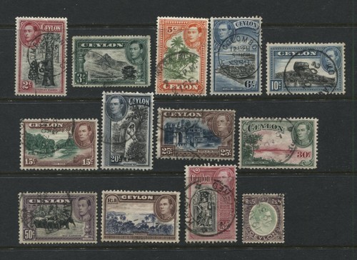Ceylon 1938 george - ceylon:,