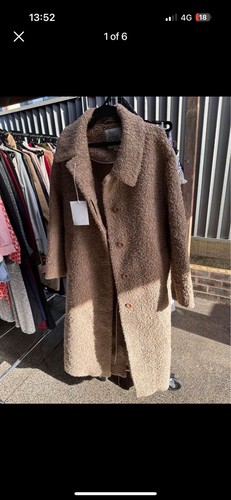 Cos boucle teddy coat - boucle, brand