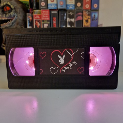 Playboy logo design led vhs - logo,