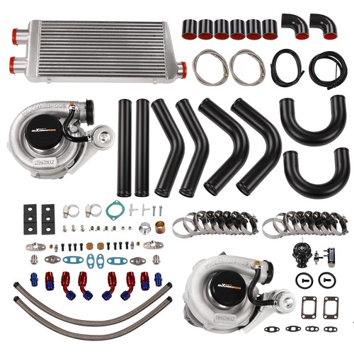 Twin turbo intercooler - twin, intercooler+piping