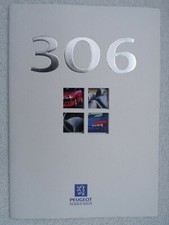 Peugeot 306 Brochure 1997: Cabriolet, GTi-6, XSi, DTurbo,XS, LX, L,GLX. 33 pages